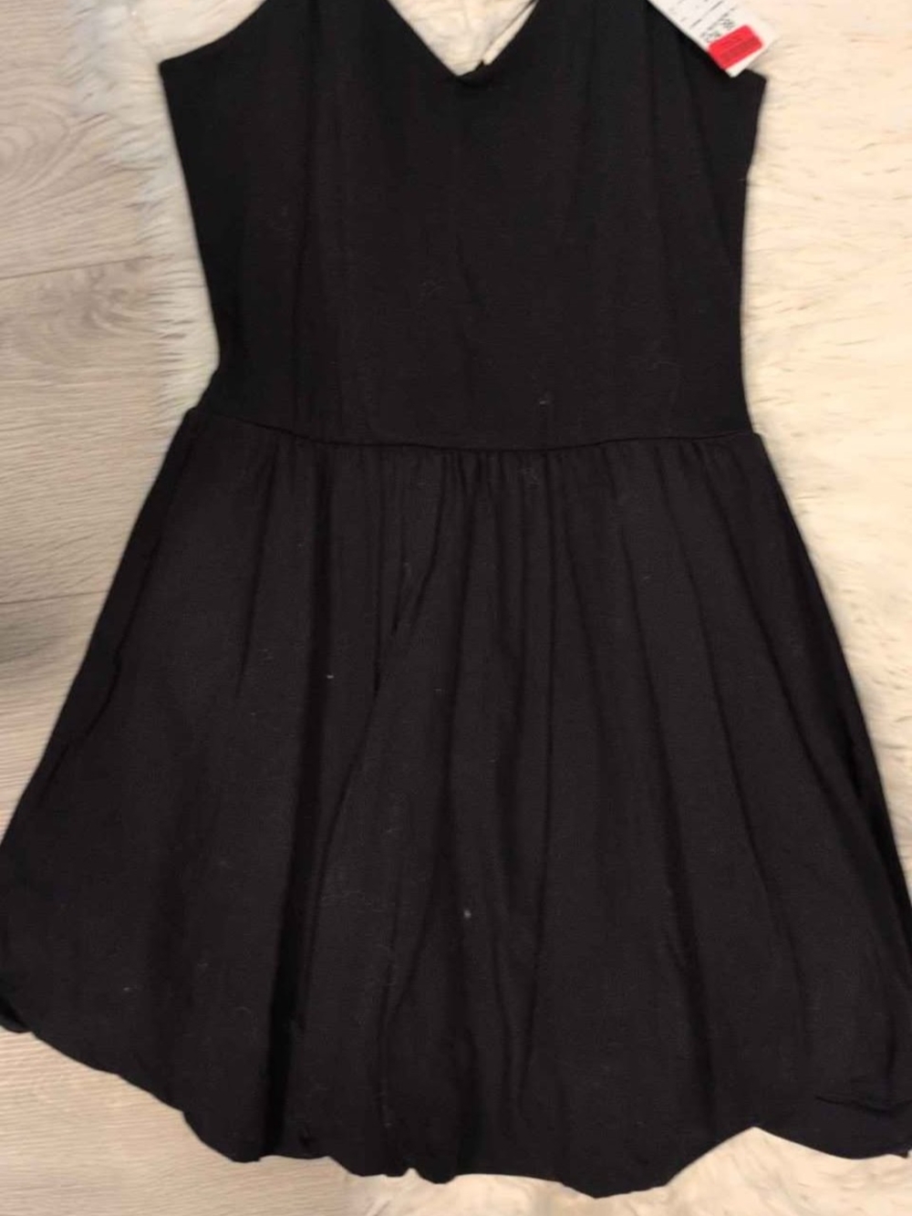 Classic Black Fit-and-Flare Women's Dress